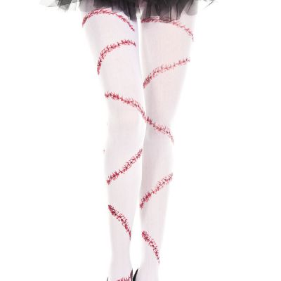 NEW sexy MUSIC LEGS bloody STITCHES halloween PANTYHOSE tights STOCKINGS zombie